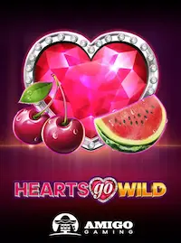 Hearts Go Wild slot at WOLFKINGX COM