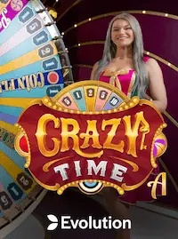 Crazy Time game show at WOLFKINGX COM